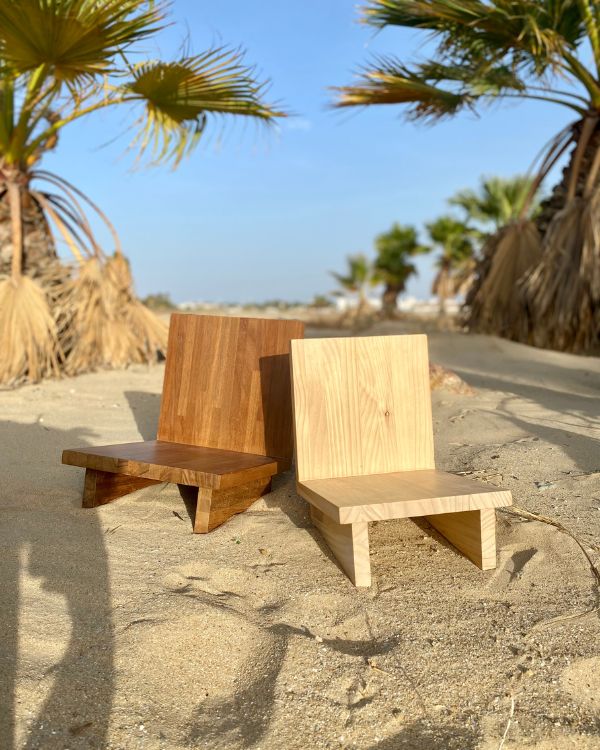 Soporte de Vinilos Patik madera maciza