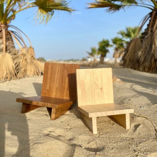 Soporte de Vinilos Patik madera maciza