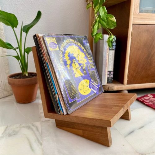 Soporte de Vinilos Patik madera